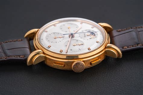 Breitling, 18k Pink Gold Moonphase Chronograph, Ref. 130001, 